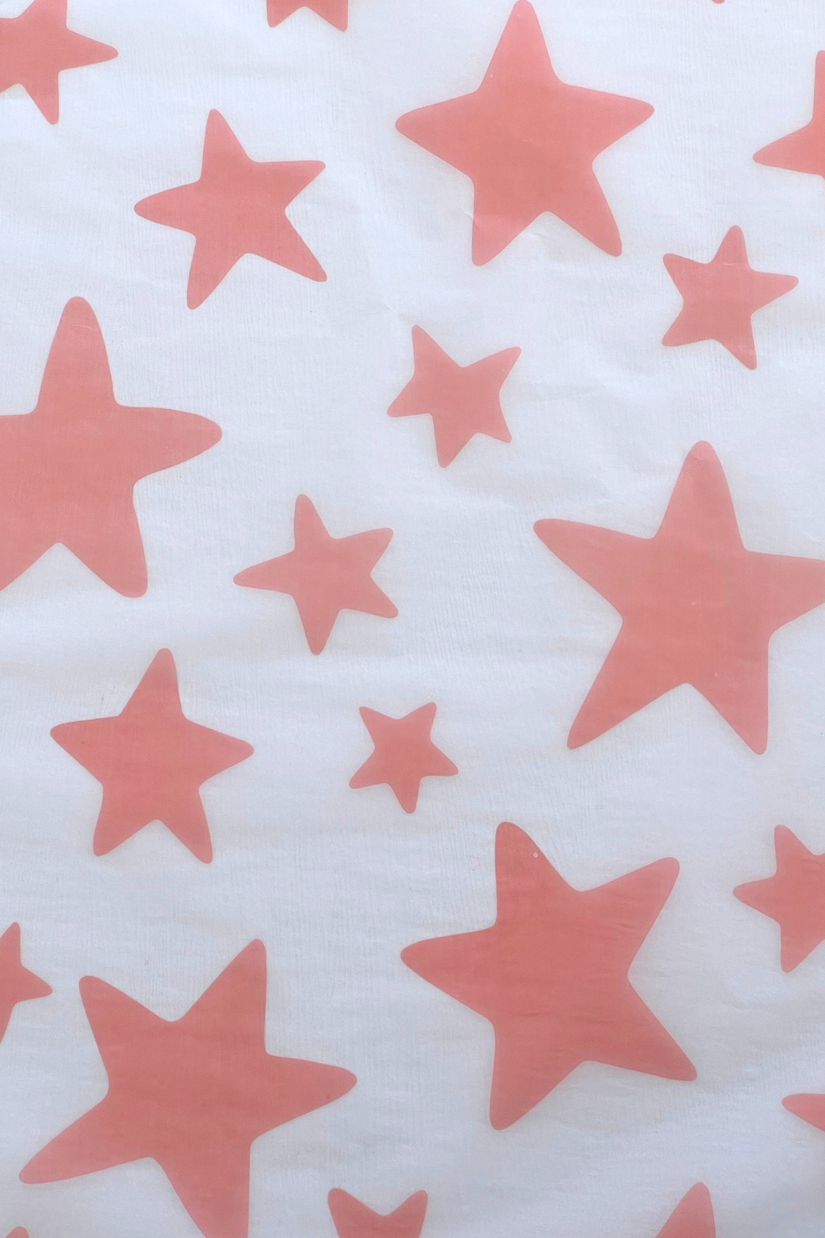 Pink Star Tissue Paper