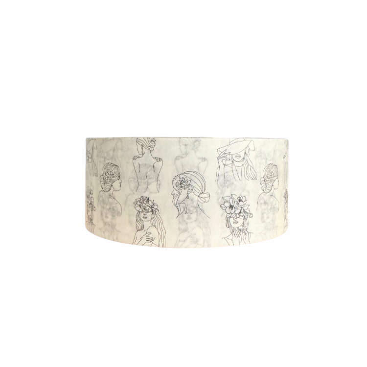 Fine Line Self Adhesive Paper Packaging Tape