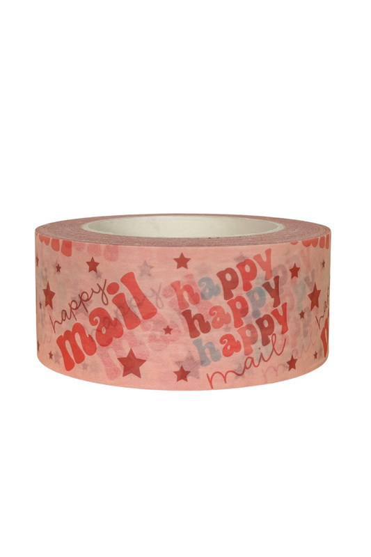 Happy Mail Self Adhesive Paper Tape